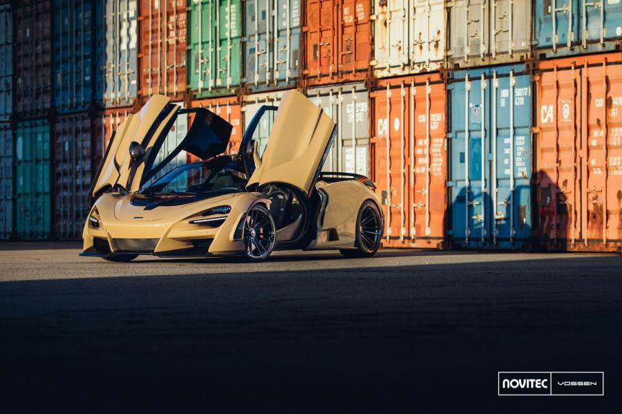 McLaren 720S N-Largo by Novitec Rosso on Vossen Wheels (MC2) 2018 года  (фото 48 из 72)